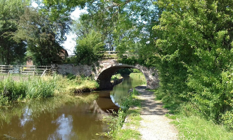 The Montgomery Canal, Montgomeryshire.